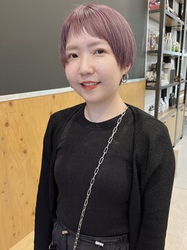 ザレミー(THE REMMY) ミニマムショート×ハイトーンカラー×ラベンダーカラー