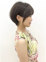 グランマッシュ(Granmash)&nbsp;ゲストスタイル・髪質改善・丸みショート・透明感カラーカラー