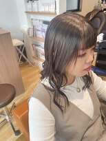 メゾンフォーユー 宇都宮店(maison4u)&nbsp;外国人風ミックス巻きロブ