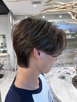 ゼスト 八王子店(ZEST)&nbsp;カルマパーマ/センターパート/ウルフ/福田拓実