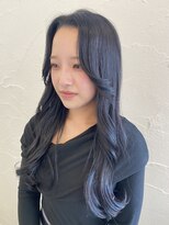 ミュゼプリュム(Musee plume)&nbsp;レイヤーロング/ブルーブラック