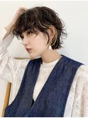 ◇ウルフパーマ/レイヤーパーマ/黒髪/暗髪/髪質改善