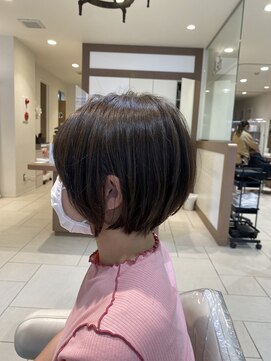 アッシュ 大泉学園店(Ash) グレージュ×ショートボブ【Ash大泉学園 横山】