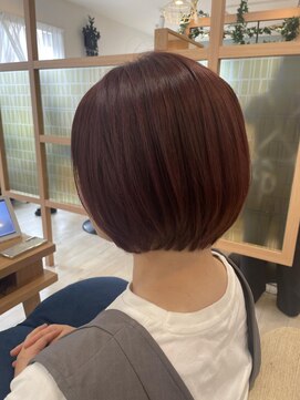 アドラーブル 長岡リップス旭岡店(adorable) 20代30代40代ボブピンクバイオレット透明感小顔