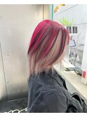 アウターカラーレッド×ブラック☆