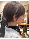 30代40代50代大人ナチュラルレイヤーショートボブ