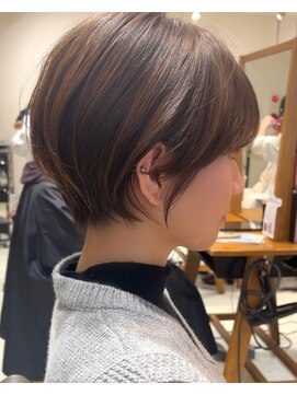 ビューイースト 亀戸 錦糸町(VIEW EAST) 30代40代50代大人ナチュラルレイヤーショートボブ