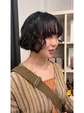 トッカ 三ノ宮店(tocca) 【tocca三宮】井手 × ミニボブパーマ