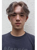 ヘアカロン 熊本本店(Hair CALON)&nbsp;メンズブリーチデザインカラーローライトハイライトメッシュ