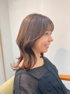 ロウバイレボ 柏(lou by revo) ミディアム/韓国風/レイヤーカット/顔回りカット/柏駅