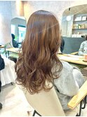 大人可愛いロングヘア ×レイヤー×シアーカラー×20代30代40代