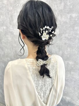 ランガリ ヘアアンドスパ(Rangali Hair&Spa) 【別府　Rangali】ヘアセット、編みおろし