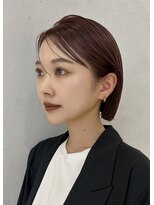 ノイ 銀座(noi)&nbsp;顔周りレイヤーカットグレージュカラーくびれボブショートカット