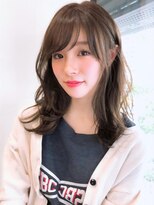 セイドット リー(Say. Ree)&nbsp;Say.ロングレイヤーヘーゼルグレージュオリーブグレー暗めカラー