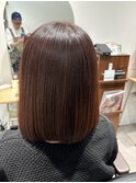 ４０代/白髪染め/美髪ショコラブラウン【新宿髪質改善美容室】