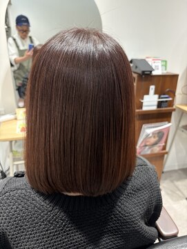 エスト(est) ４０代/白髪染め/美髪ショコラブラウン【新宿髪質改善美容室】