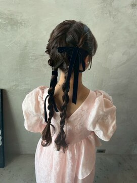 ヘアセット　\3,500～
