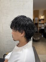 メンズクル(men's quru.) 波巻きパーマ波巻きツイストスパイラルパーマメンズウルフ春日井