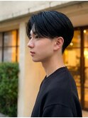 刈り上げセンターパート