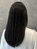 【髪質改善♪】髪質改善ストレート＋カット＋トリートメント　￥20000