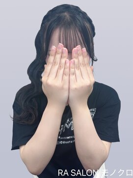 アールエーサロンモノクロ 秋葉原(RA SALON モノクロ) 【推し活ヘアメ】あみかちゅサイドポニーヘア