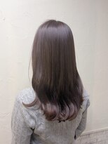 シュリット(schritt)&nbsp;暗めラベンダーカラー　透明感カラー　momoko 渋谷