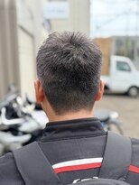 サムズヘア(Sam's hair) メンズカットグレイカラー