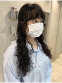 ウルフレイヤーロングパーマニュアンスパーマ川崎