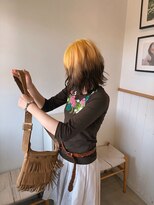 ジジ フィーカ 佐野(Gigi fika) イエローデザインカラー