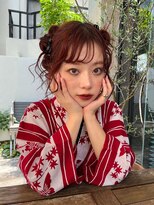 ベホブ(Behov)&nbsp;ツインお団子ヘアアレンジ