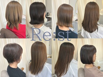HAIR SALON Re:stの写真