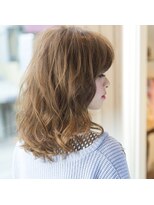 ヘアーアンドメイク シーク 八王子(HAIR&MAKE SeeK) ゆるふわ波うちウェーブ