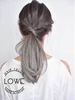ルーヴェ(LOWE)&nbsp;【LOWE池谷】簡単ヘアアレンジとバレイヤージュのお洒落ポニー！