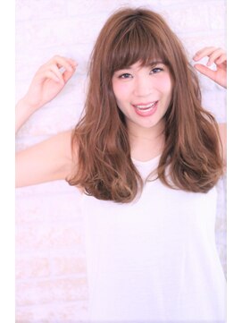 ソア 武蔵小杉(SOAR) ひし形小顔耳かけ大人かわいいくせ毛風グラマラスふわミディ