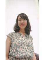 美容室 クリア 清楚にカール