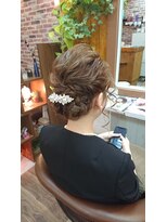 カラフル ヘアー(Colorful hair)&nbsp;大切な日に...ヘアアレンジ★