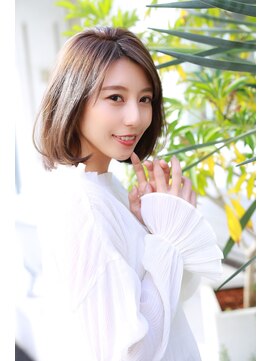 ヘアメイク コムハース 調布(hair make COMHEARES) 内巻きボブ