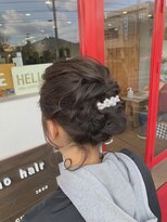 アモヘアー 城山店(amo hair) : ロブ ふんわりアレンジ