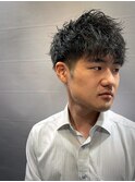 ツーブロックマッシュパーマ