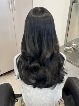 ベレーザ 渋谷(BELEZA) ba2054大人ガーリー透明感ショコラアッシュ顔回りレイヤーロング