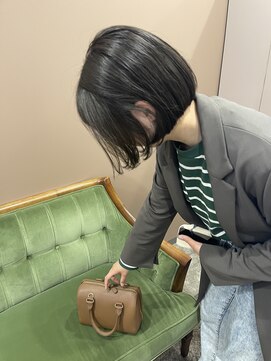 インビテーション 名古屋(invitation) #ボブ/ダークオリーブ