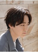 【RAWR】メンズ_韓国風パーマ_センターパート