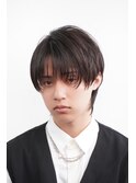 ウルフ ナチュラル マッシュ センターパート