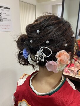 アンド 岡山倉敷店(And) 卒業式☆袴ヘアアレンジ