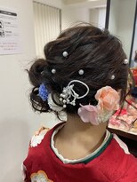 アンド 岡山倉敷店(And) 卒業式☆袴ヘアアレンジ