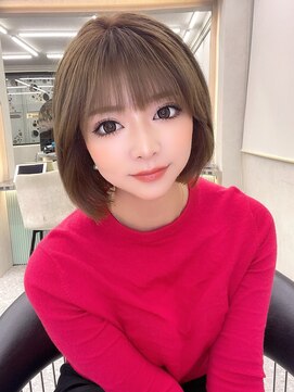 ロンド マーレ 天神大名店(Lond mare) グレージュ　髪質改善　縮毛矯正　レイヤーカット　顔周りカット