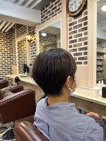 ロク 白楽(rocu)&nbsp;前髪/マチルダボブ/ピンクベージュインナー/グレージュ[白楽駅]