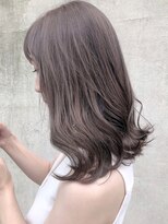 エレノア 渋谷公園通り店(Eleanor)&nbsp;透明感　大人上品　アッシュブラウンカラー