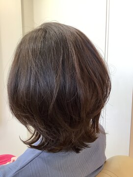 コクェット(coquette) 外ハネミディスタイル