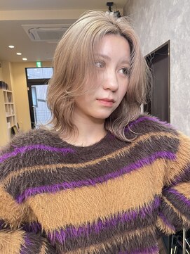 シオ ヘアー デザイン(Sio. hair design) 大人な雰囲気！顔周りレイヤー